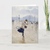 Tag des Windes | Jean Béraud Karte (Vorderseite)