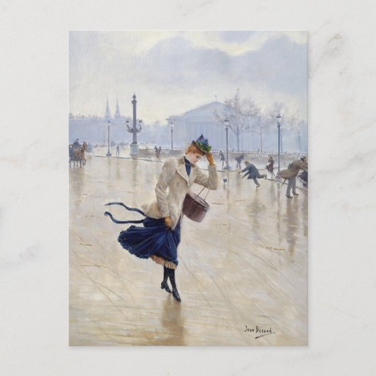 Tag des Windes | Jean Béraud Postkarte (Vorderseite)