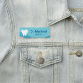 Tag des Zahnarztes Namensschild (Beispiel)