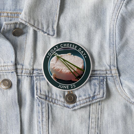 Tag des Ziegenkäses Button (Beispiel)