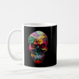 Tag des Zuckerschädels der Coolen Knochenkopfschäd Kaffeetasse