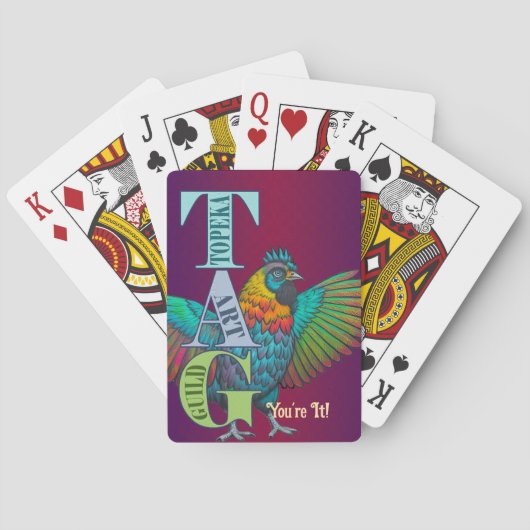 TAG Du bist dran . Klassische Spielkarten (Rückseite)