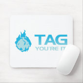 TAG, du bist es! - Sticky Grenade Halo-Spiel Mousepad (Mit Mouse)
