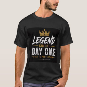 Tag Eins Herren Grafik T-Shirt Premium Geburtstags
