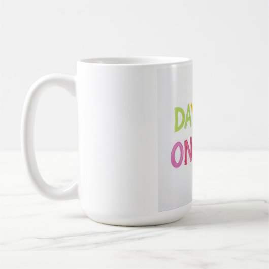 Tag Eins oder Einer Kaffeetasse (Links)