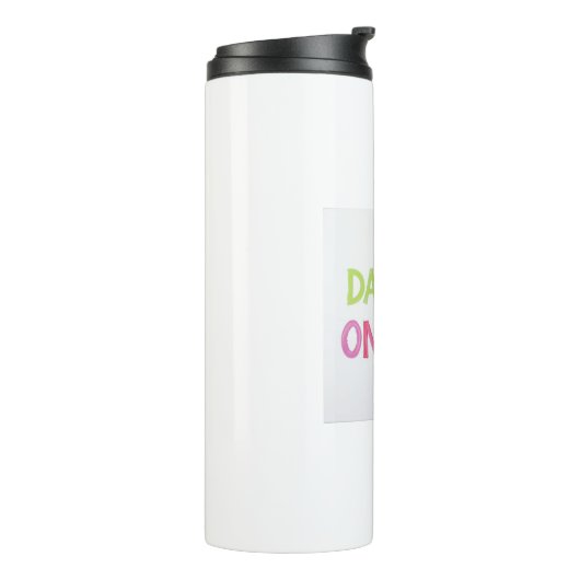 Tag Eins oder Einer Thermosbecher (Nach links gedreht)