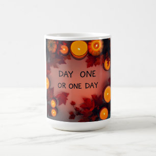 Tag Eins oder Eines Tages Kaffeetasse