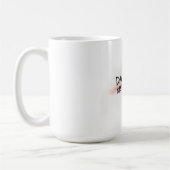 Tag Eins oder Eines Tages Motivation Kaffeetasse (Links)