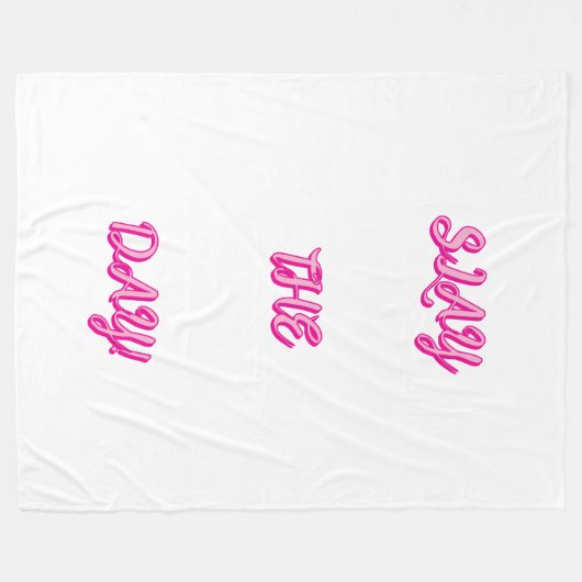 Tag Fleecedecke (Vorderseite (Horizontal))