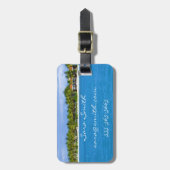 Tag für das Caribbean Paradis - Anpassbar Gepäckanhänger (Vorderseite vertikal)