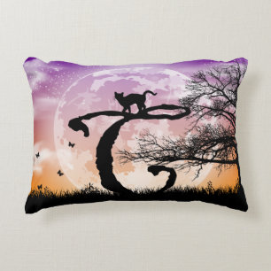 Tag für das erste Monogramm-Gepäck für Vollmond un Dekokissen