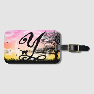 Tag für das erste Monogramm-Gepäckstück mit Vollmo Gepäckanhänger