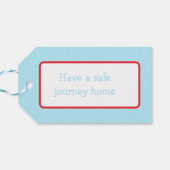 Tag für das Geschenk des Tierkreises Geschenkanhänger (Rückseite Horizontal)