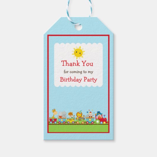 Tag für das Geschenk des Tierkreises Geschenkanhänger (Vorderseite)