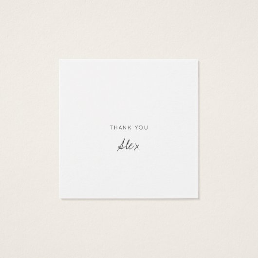 Tag für das Logo für Unternehmen (Rückseite)