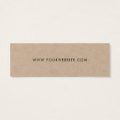 Tag für das Logo für Unternehmen (Rückseite)