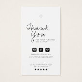 Tag für das Logo für Unternehmen (Vorderseite)