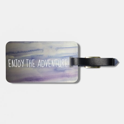 Tag für das sichere Schiff Gepäckanhänger (Rückseite horizontal)