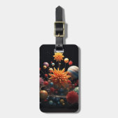 Tag für das Sonnensystem Gepäckanhänger (Vorderseite vertikal)