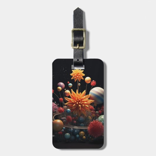 Tag für das Sonnensystem Gepäckanhänger (Vorderseite vertikal)