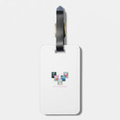 Tag für das Sonnensystem Gepäckanhänger (Rückseite vertikal)