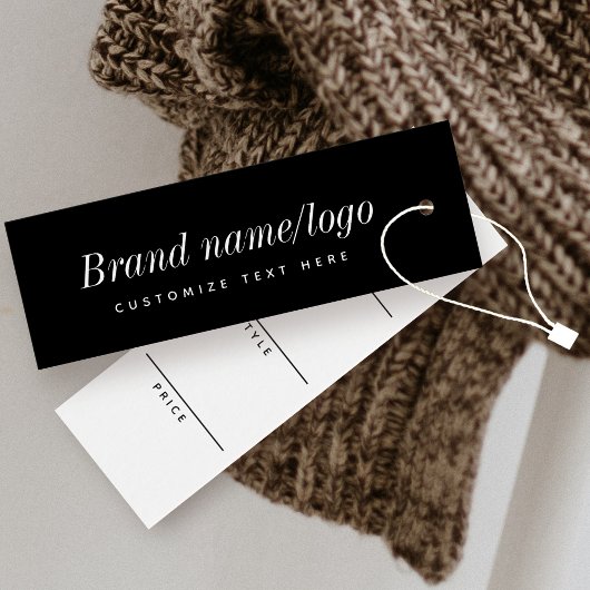 Tag für das Unternehmensetikett