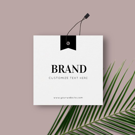 Tag für das Unternehmensetikett