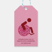 TAG FÜR DEN BENUTZER DES RADSTUHLS GESCHENKANHÄNGER (Rückseite)