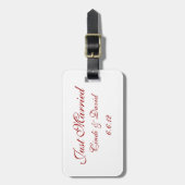 Tag für die benutzerdefinierte Gepäckausführung Gepäckanhänger (Vorderseite vertikal)