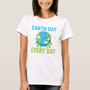 Tag für die Erde jeden Tag T-Shirt