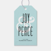 Tag für Joy & Peace Geschenkanhänger (Vorderseite)