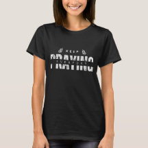 Tag für Tag beten behalten, Angewohnt Shirts