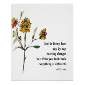 Tag für Tag CS Lewis Poster (Vorderseite)