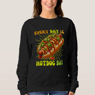 Tag für Tag Hotdog Sweatshirt