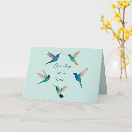 Tag für Tag Karte (Gelbe Blume)