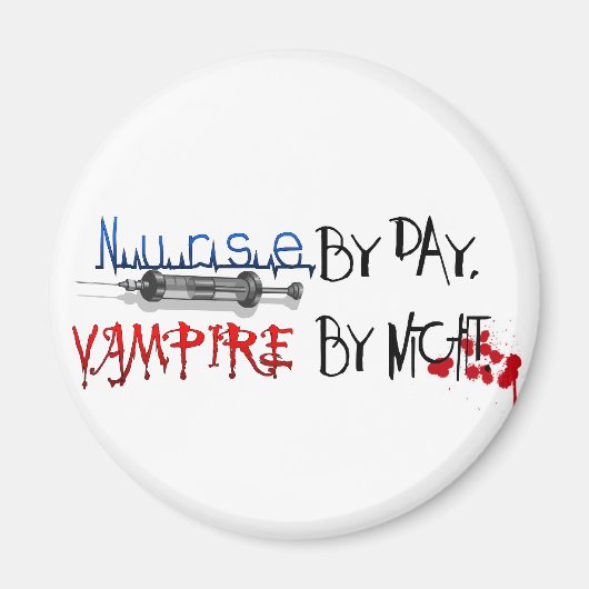 Tag für Tag, Nacht Vampire Magnet (Vorne)
