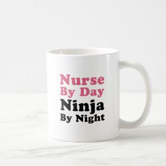 Tag für Tag, Ninja für Nacht Kaffeetasse