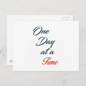 Tag für Tag Postkarte (Vorne/Hinten)