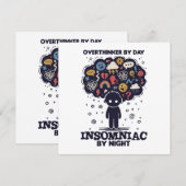 Tag für Tag überdenkend, nachts Insomniac (Vorne/Hinten)