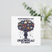 Tag für Tag überdenkend, nachts Insomniac (Stehend Vorderseite)