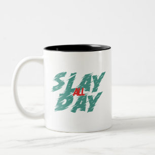 Tag für Tag Zweifarbige Tasse