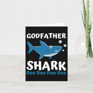 Tag Geschenk vom Patenkind - Pate Hai Karte