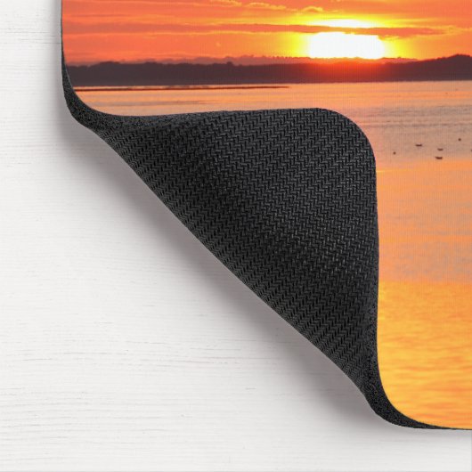 Tag gleitet in Nacht Mousepad (Ecke)