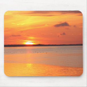 Tag gleitet in Nacht Mousepad