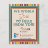 TAG Golden Globes Pressepostkarte Postkarte (Vorderseite)