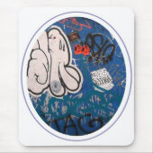 "Tag" Graffiti Mousepad (Vorne)