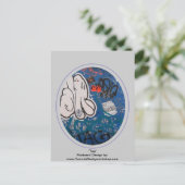 "Tag" Graffiti Postkarte (Stehend Vorderseite)