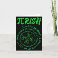 Tag Grafik irisch lustig St. Patricks Tag Mathe