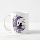 Tag Grafischer Mystischer Himmelsmond Kaffeetasse (Links)