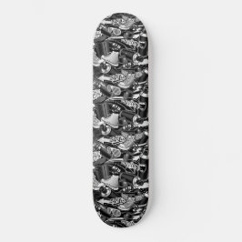 Tag Grafitti Gemustert Skateboard